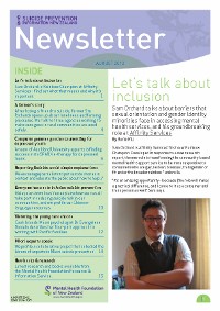 August 2012 newsletter