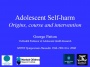 Adolescent Self-harm